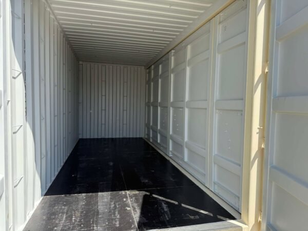 20' high cube, open side container