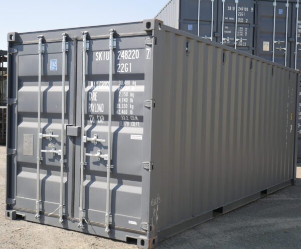 20' Standard Container, Dark Grey